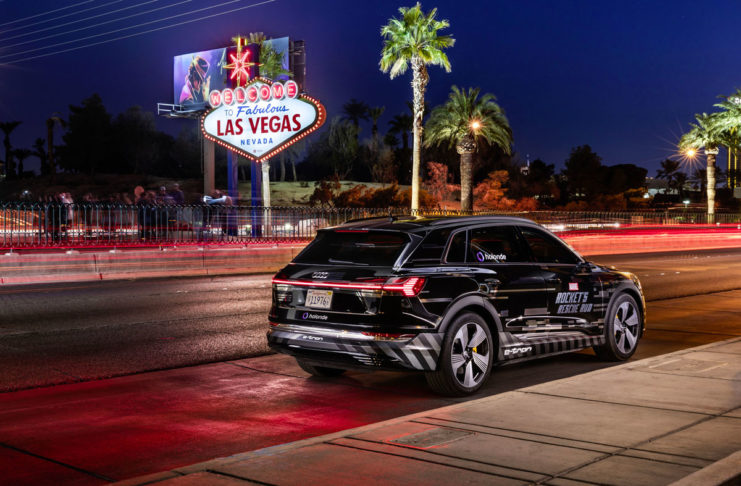 Audi e-tron a Las Vegas