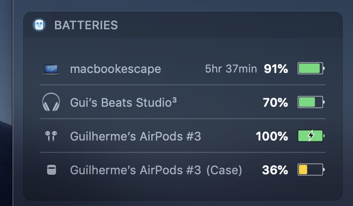Con AirBuddyle AirPods si usano su Mac come su iOS