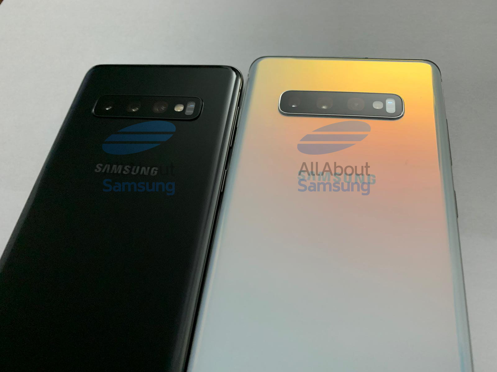 Galaxy S10 senza veli, eccoli svelati in foto