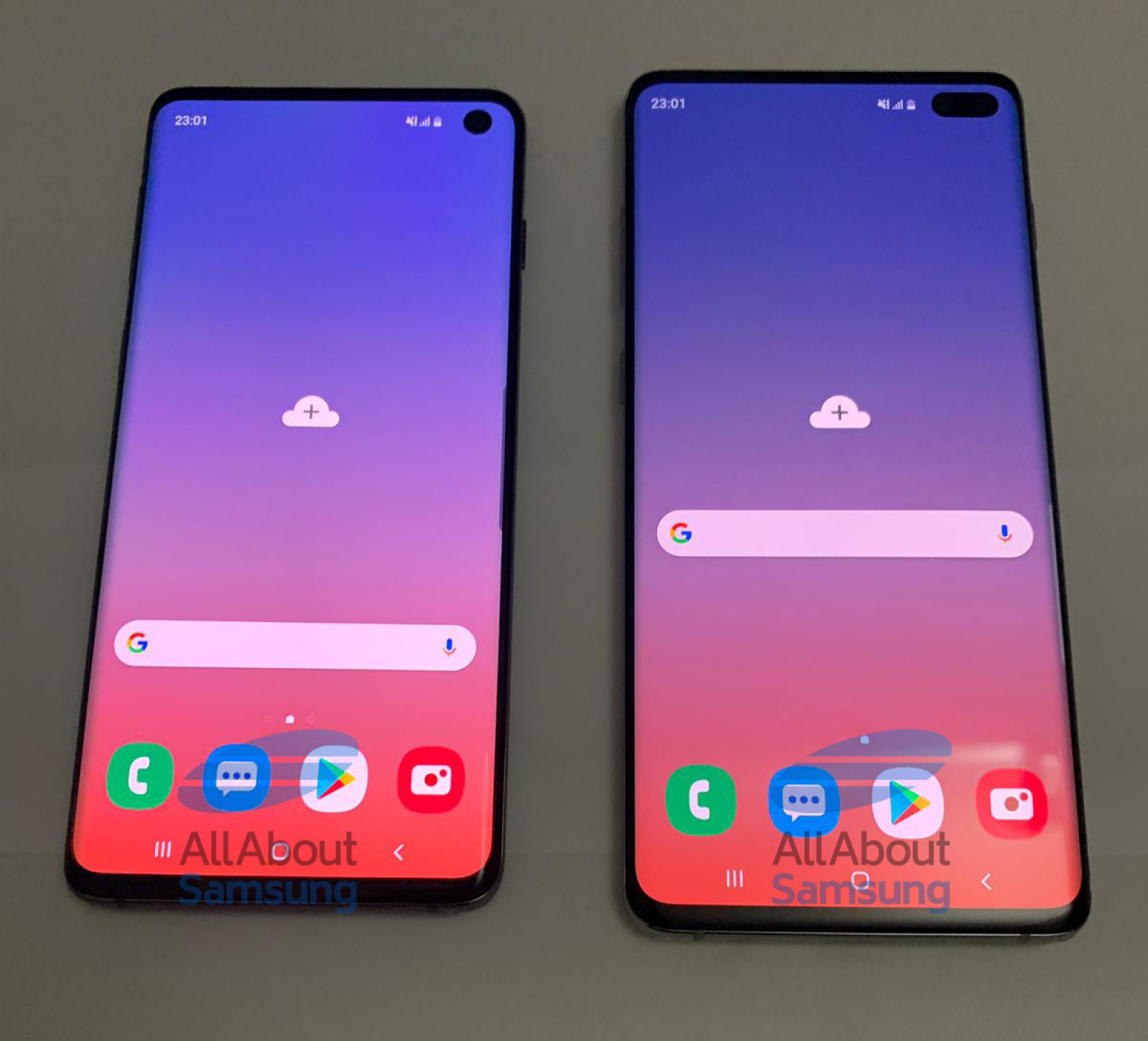 Galaxy S10 senza veli, eccoli svelati in foto