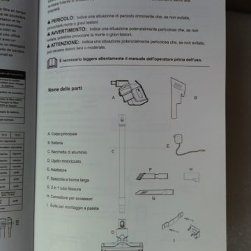 Recensione Aspirapolvere senza fili in stile Dyson Alfawise
