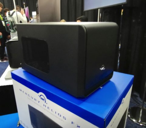 CES 2019, OWC Mercury Helios FX 650 è un nuovo box esterno per eGPU