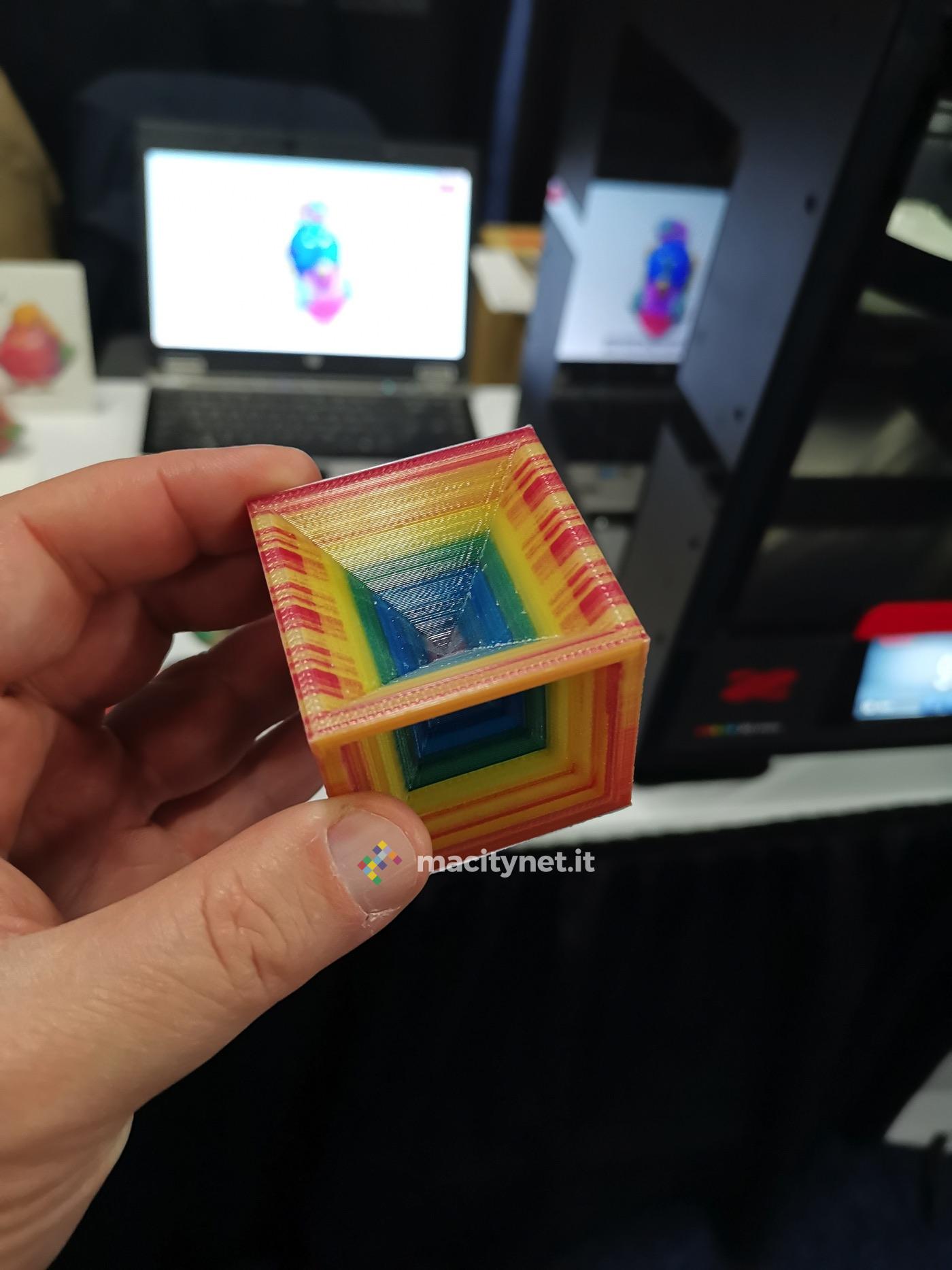 XYZprinting mostra la stampante 3D Da Vinci Color mini al CES di Las Vegas