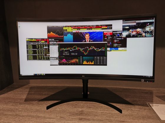CES 2019, i nuovi monitor &#8220;Ultra&#8221; una manna per gaming e produttività