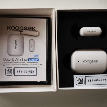 Recensione Koogeek DW1 Door & Window Sensor: il sensore per porta e finestra homekit con Bluetooth 5.0