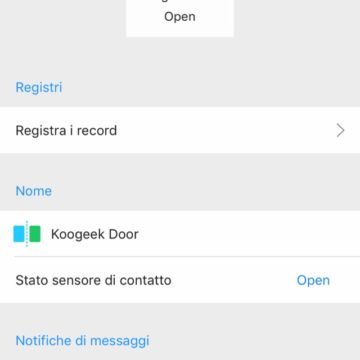 Recensione Koogeek DW1 Door & Window Sensor: il sensore per porta e finestra Homekit con Bluetooth 5.0