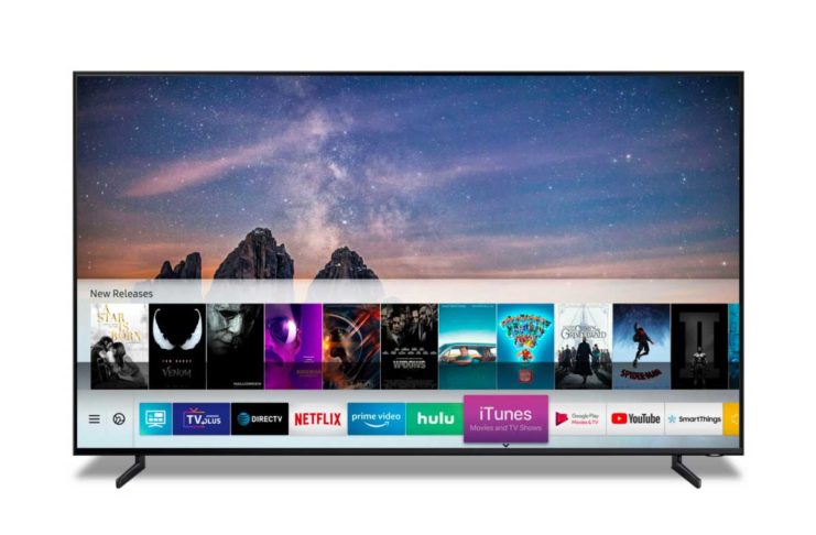 Sulle smart TV di Samsung in arrivo AirPlay 2 e iTunes Movie Store