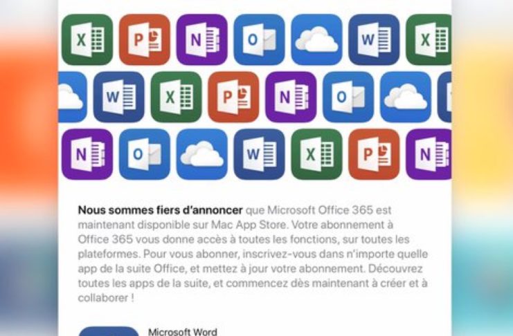 Microsoft Office sta per arrivare su Mac App Store