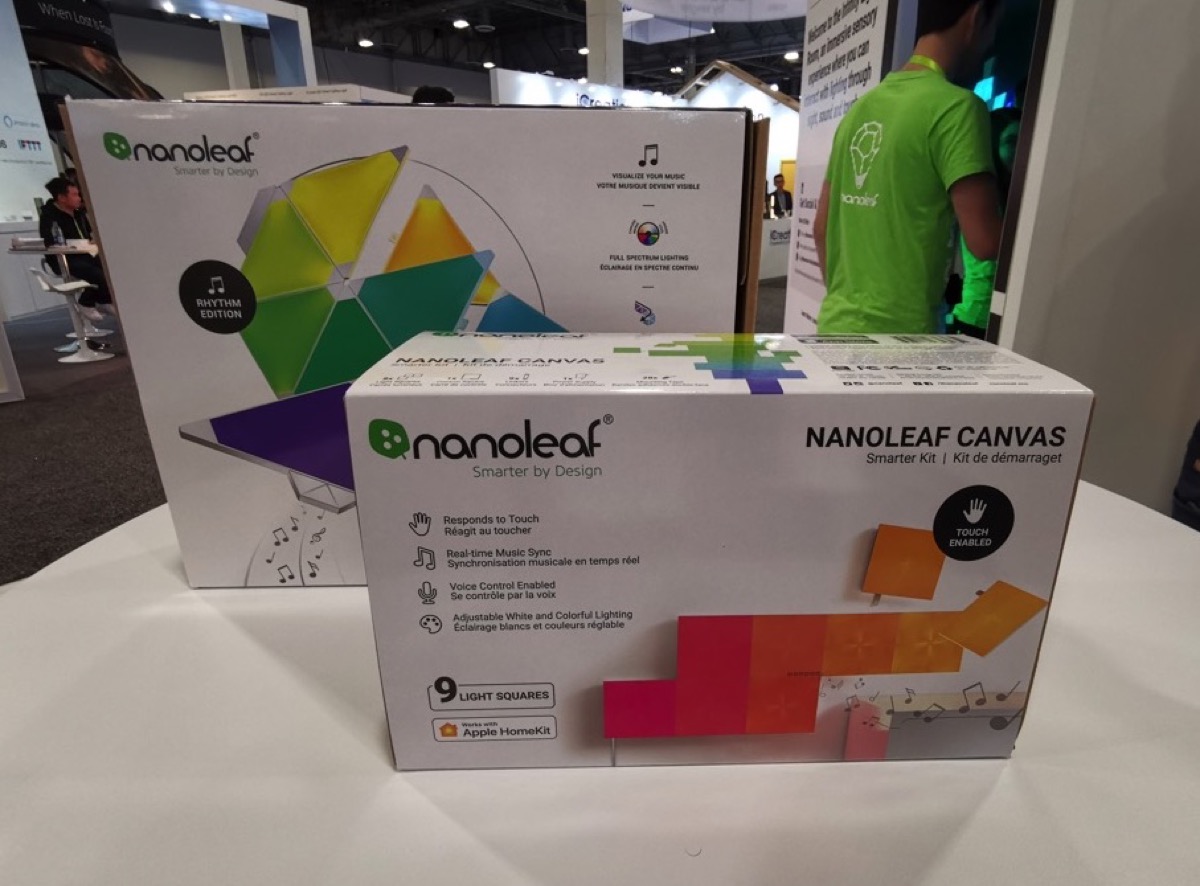 Nanoleaf Canvas, i pannelli luminosi con tecnologia touchscreen al CES 2019