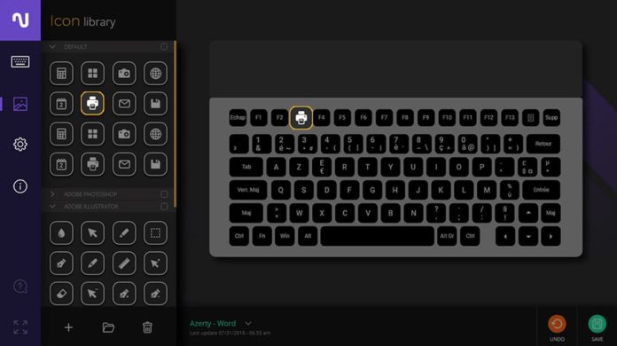 Al CES 2018 Nemeio, la tastiera e-Ink con tasti personalizzabili