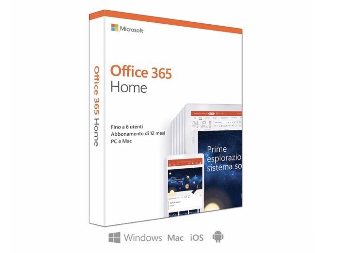 Office 365 Home per iOS, Mac, Android e Windows quasi a metà prezzo solo per oggi