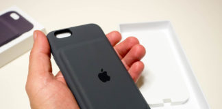 Smart Battery Case per iPhone XS, l’icona è presente su iOS 12.1.2