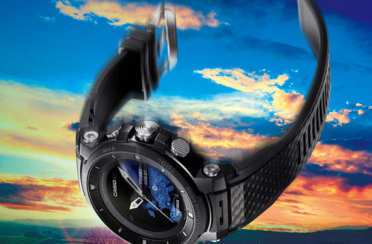 CASIO presenta PRO TREK Smart WSD-F30, con mappe a colori offline e fino a un mese di autonomia