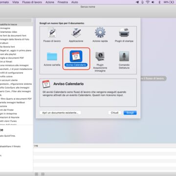 Come programmare il backup di una cartella su Mac con Automator