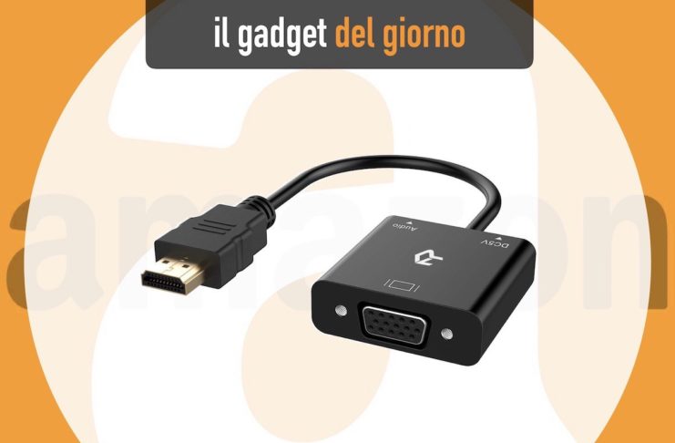 Rankie, adattatore da HDMI a VGA con porta audio da 3.5 mm