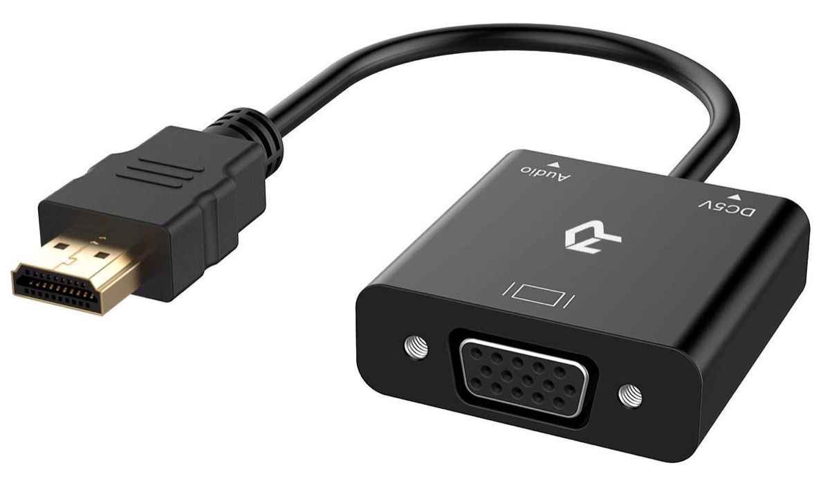 Rankie, adattatore da HDMI a VGA con porta audio da 3.5 mm
