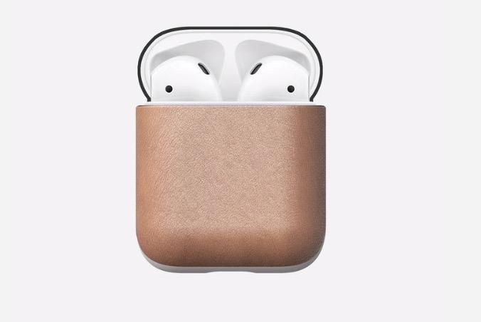 Nomad debutta con cinturino Apple Watch e cover per la custodia AirPods in pelle naturale