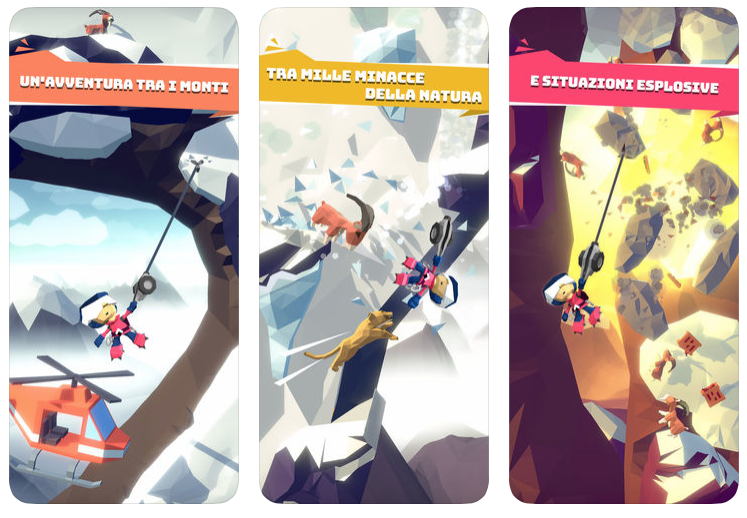 Hang Line, scala le vette e salva i superstiti in stile Tarzan