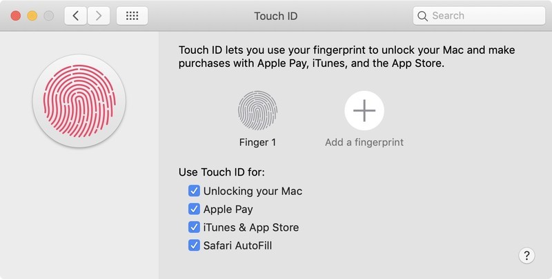 macOS 10.14.4 supporta il Touch ID per riempimento automatico dei moduli in Safari