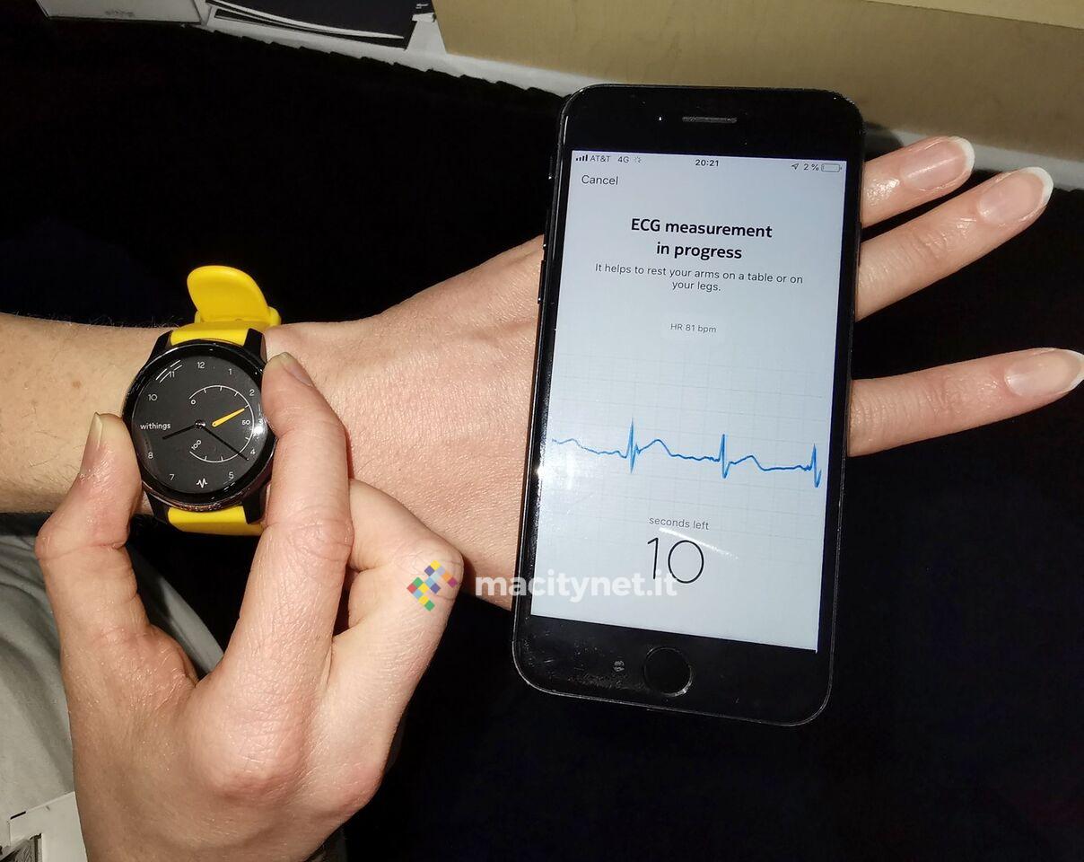 Al CES 2019 Withings presenta smartwatch e sensori per l’ECG