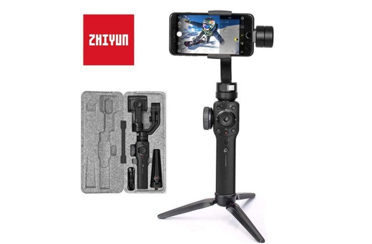Zhiyun Smooth 4, il gimbal per smartphone con la corona digitale a 109 euro
