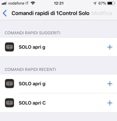 1Control Solo, l’apricancello universale da smartphone ora si comanda con Siri