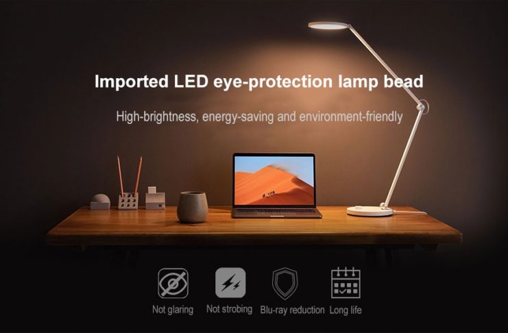 In sconto Xiaomi Mijia, la lampada raffinata che protegge gli occhi