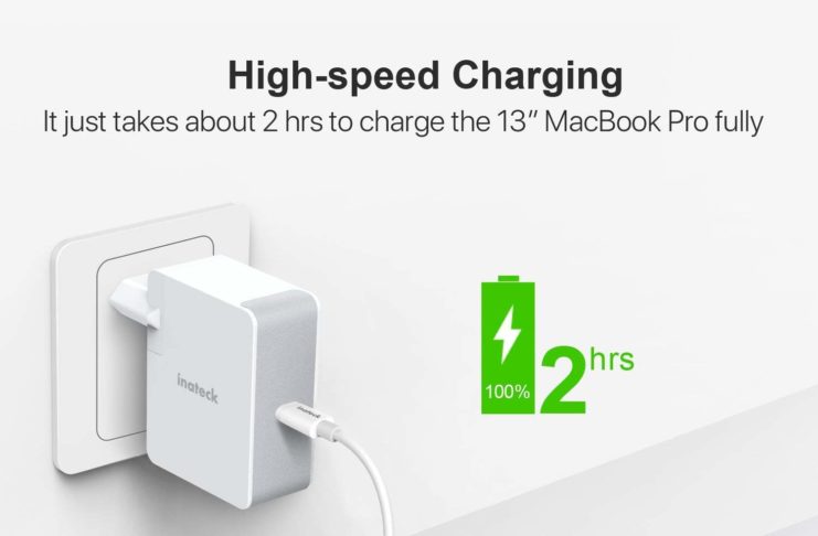 Recensione carica batteria Inateck USB C da 45 W, costa poco ed è funzionale