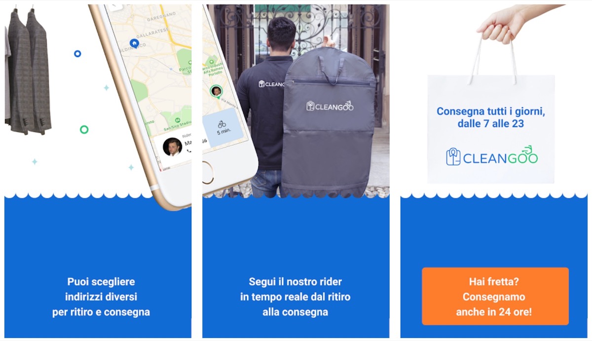 Il bucato si fa online con l’app Cleangoo