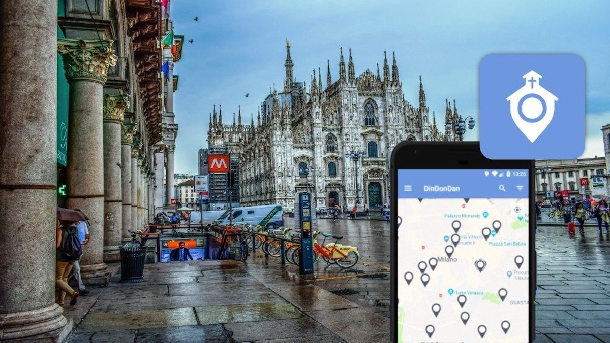 Con l’app DinDonDan, orari delle Messe a portata di tap