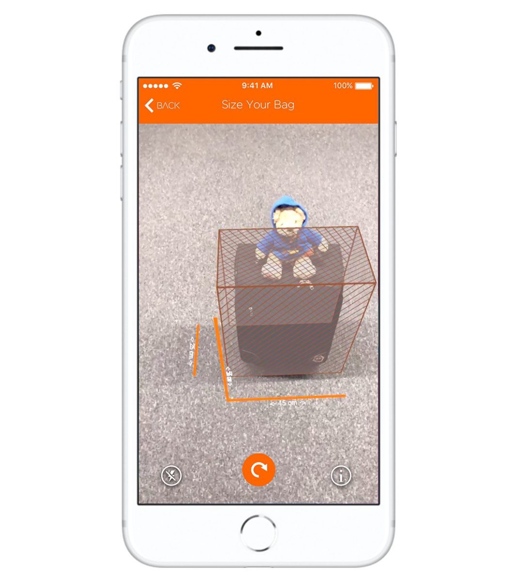 easyJet, evita le batoste per la valigia fuori misura con la realtà aumentata solo su iPhone