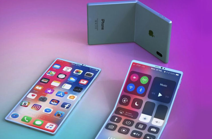 Apple disegna il suo iPhone pieghevole