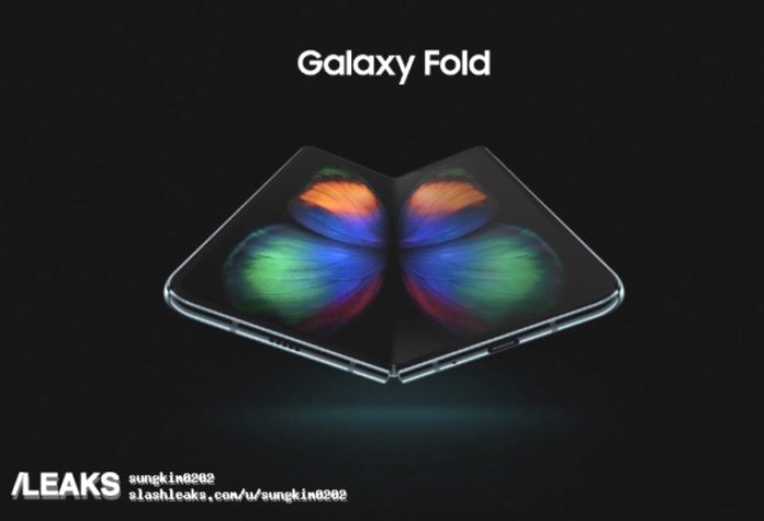 Galaxy Fold, il primo Samsung pieghevole svelato dai render