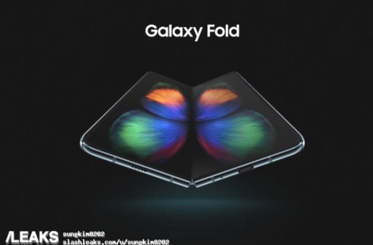 Galaxy Fold, il primo Samsung pieghevole svelato dai render
