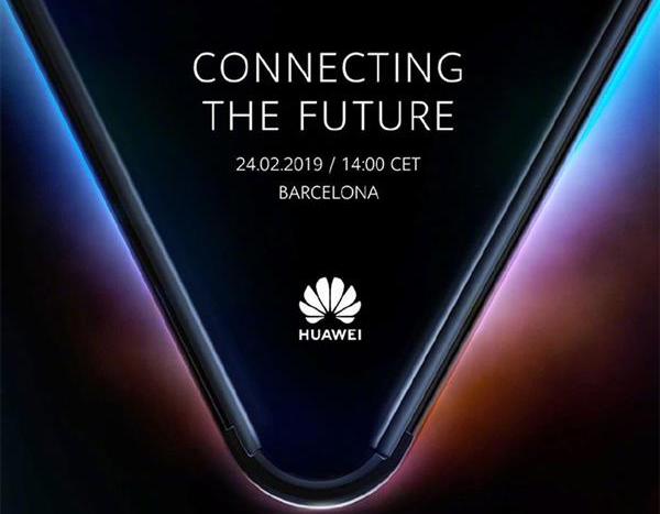 In foto Huawei Mate X, lo smartphone pieghevole che sarà svelato al MWC 2019