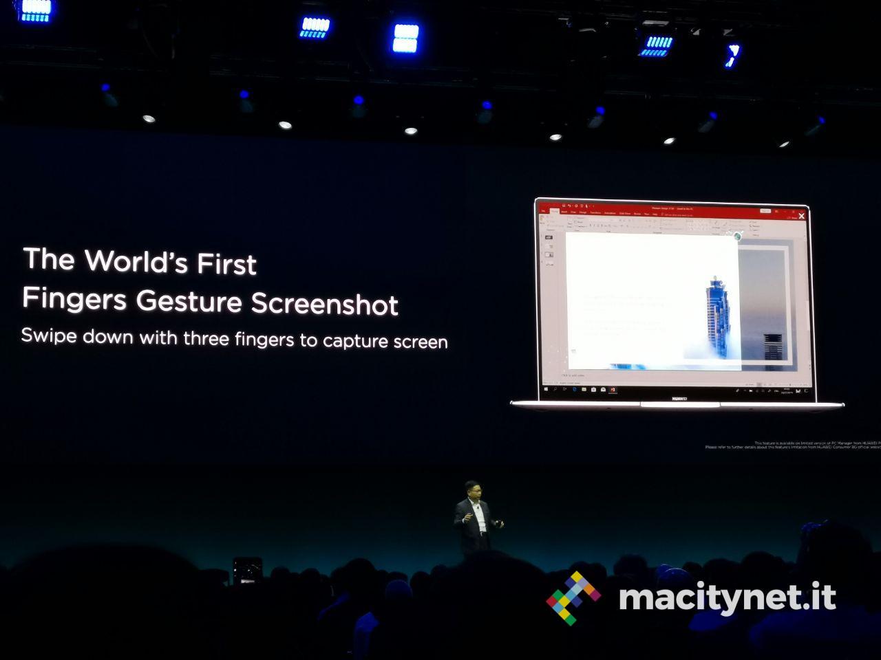 Al MWC 2019 il nuovo Huawei Matebook X Pro, velocissimo e piu sottile di un Macbook Pro