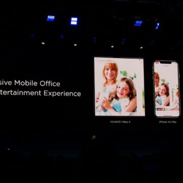 Al MWC 2019 Huawei Mate X, lo smartphone pieghevole senza notch e con tre display