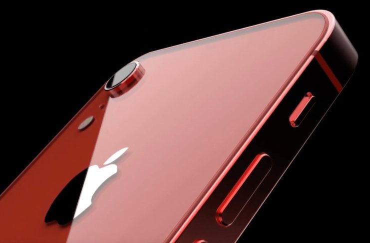 iPhone SE 2 in video, con notch e vetro sul retro