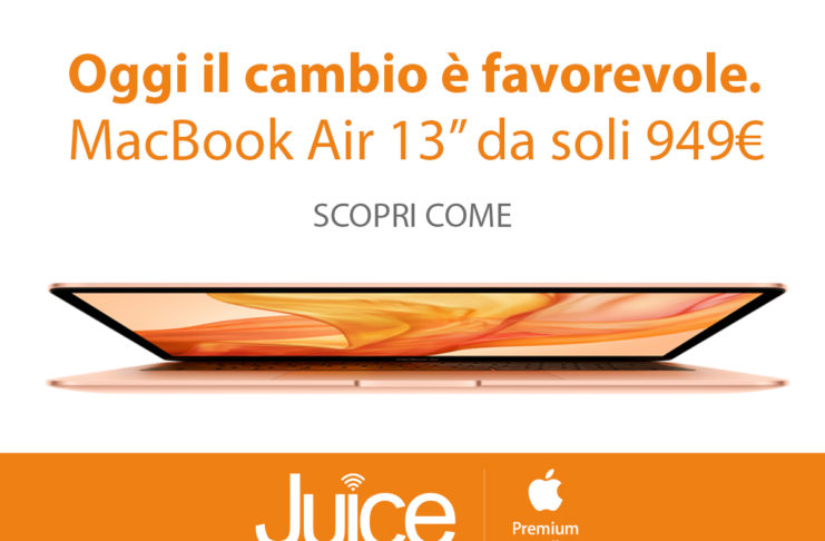Juice supervaluta Mac e iPad usati per comprare i nuovi risparmiando