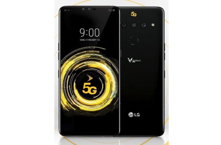 LG V50 THINQ, in foto il primo telefono 5G di LG