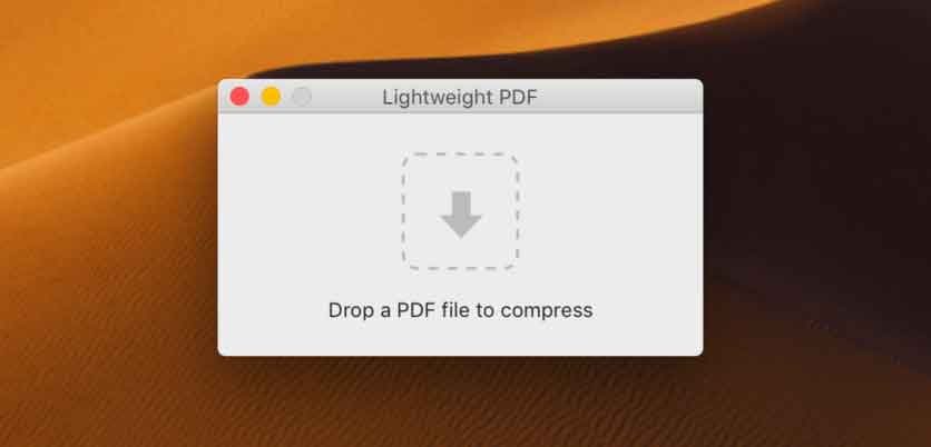 Lightweight PDF, un’app Mac gratuita per ridurre al volo il “peso” dei PDF Compressione di un file PDF con Lightweight PDF