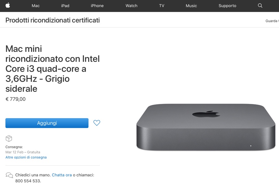 Per la prima volta MacBook Air Retina e Mac mini 2018 in sconto nei ricondizionati Apple Store