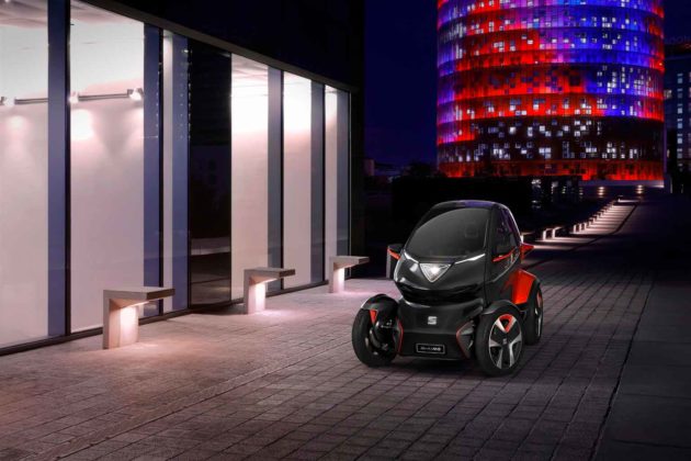 Minimó è la concept-car di SEAT che combina auto e moto