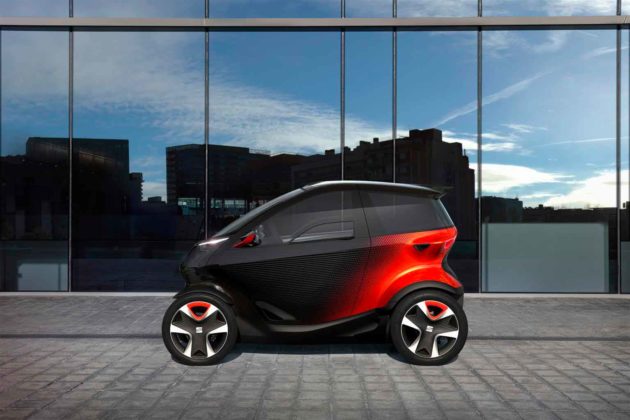 Minimó è la concept-car di SEAT che combina auto e moto
