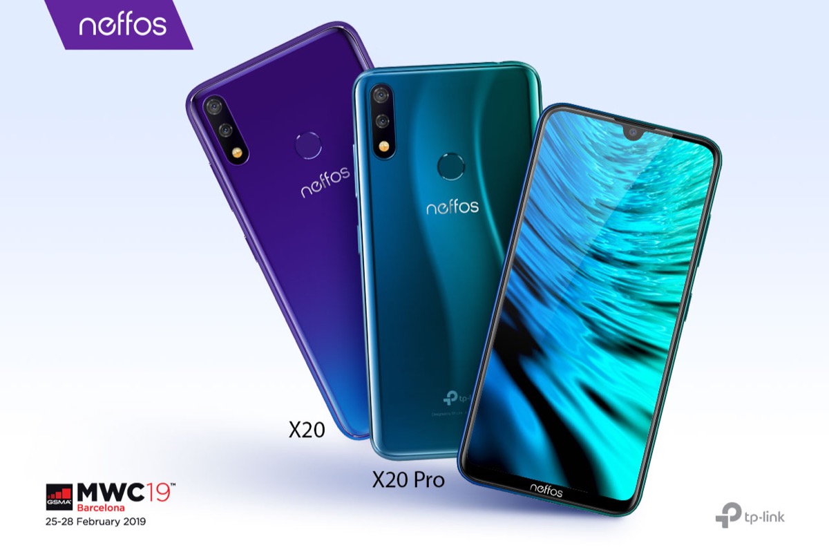 Neffos X20, lo smartphone con schermo 19:9 e fotocamera intelligente