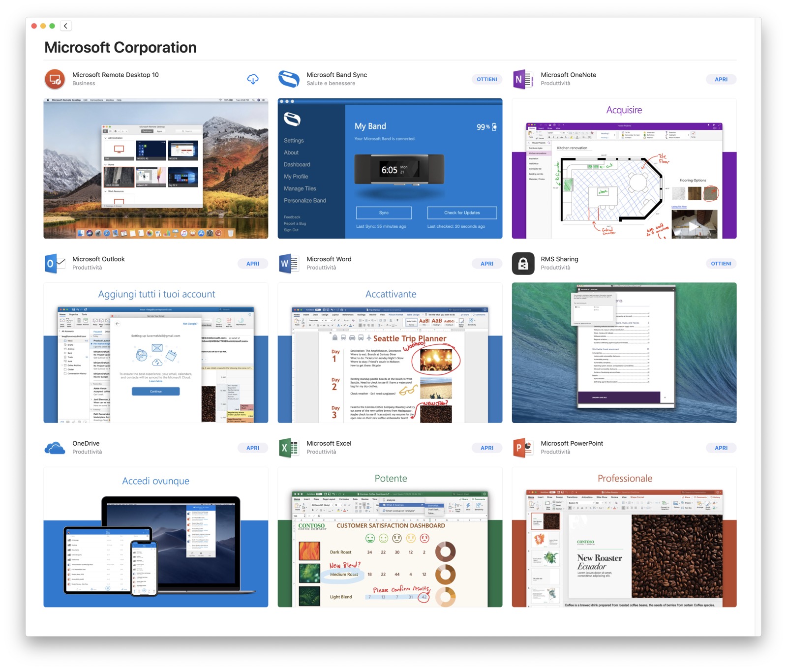 Microsoft Office 365 2019, un esame attento del pacchetto ora anche su Mac App Store