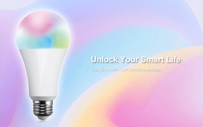 One-Z 7W, la lampadina smart per con Amazon Alexa e Google Assistant super economica