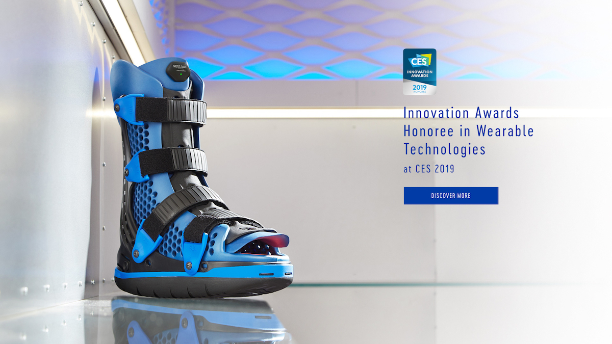 Optima al MWC 2019 con un tutore smart per i diabetici