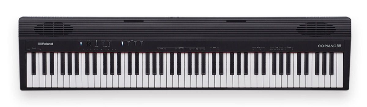 Roland GO:PIANO88, il pianoforte digitale a batterie per studiare con l’iPad