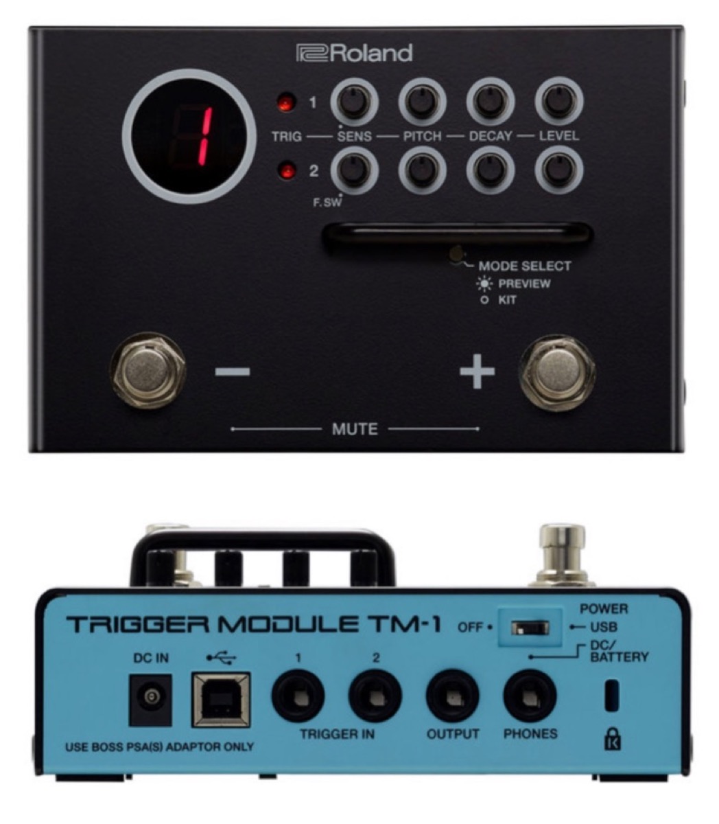 Con Roland TM-1 cambiate i suoni della batteria acustica con un’app
